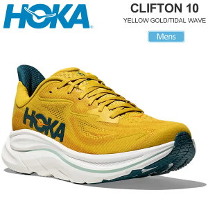 �z�J HOKA �����j���O�V���[�Y ���� �����Y �N���t�g��10 CLIFTON 10 �C�G���[�S�[���h/�e�B�_���E�F�[�u 1162030-YDT 2026SS snk�y�C�z2604ripe