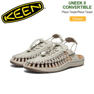 キーン KEEN サンダル メンズ レディース ユニーク2 コンバーチブル UNEEK 2 CONVERTIBLE Plaza Taupe 10…