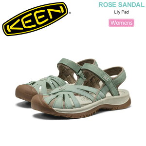 �L�[�� KEEN ���f�B�[�X �T���_�� ���[�Y �T���_�� ROSE SANDAL Lily Pad 1032157 2026SS sdl�y�C�z2603ripe