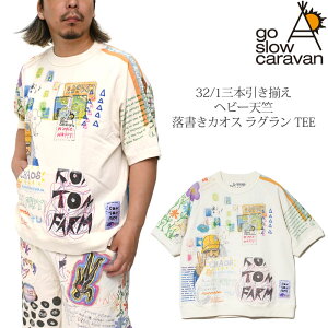 �S�[�X���[�L�����o�� go slow caravan T�V���c ���� �����Y 32/1�O�{���������w�r�[�V�� �������J�I�X ���O���� TEE 362610 2026SS sst�y���z2606ripe