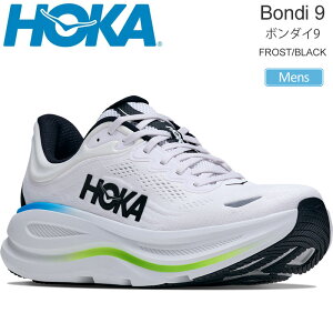 �z�J HOKA �����j���O�V���[�Y ���� �����Y �{���_�C9 BONDI 9 �t���X�g/�u���b�N 1162011-FLCK ���M�����[�� 2026AW snk�y�C�z2607ripe