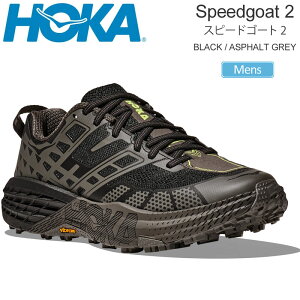 �z�J HOKA �����j���O�V���[�Y ���� �����Y ���f�B�[�X �X�s�[�h�S�[�g2 Speedgoat 2 �u���b�N/�A�X�t�@���g�O���[ 1162710-BHLT 2026AW snk�y�C�z2607ripe