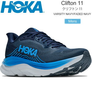 �z�J HOKA �����j���O�V���[�Y ���� �����Y �N���t�g��11 CLIFTON 11 �o�[�V�e�B�l�C�r�[/�t�F�C�f�b�h�l�C�r�[ 1176572-VFD ���M�����[�� 2026AW snk�y�C�z2607ripe