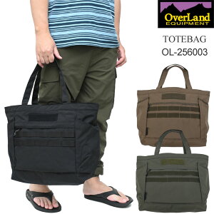�I�[�o�[�����h�C�N�C�b�v�����g OverLand EQUIPMENT �g�[�g�o�b�O �����Y ���f�B�[�X �g�[�g�o�b�O TOTEBAG OL-256003 2026SS�y���z2606ripe