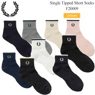フレッドペリー FREDPERRY 靴下 メンズ レディース 日本製 シングルティップドショートソックス Single T…