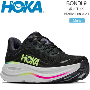 �z�J HOKA �����j���O�V���[�Y ���� �����Y �{���_�C9 BONDI 9 �u���b�N/�l�I�����Y 1162011-BNNY 2026AW snk�y�C�z2609ripe