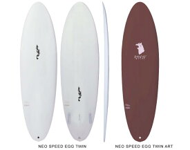 《P2倍》 MISFIT NEO SPEED EGG TWIN 6'2"/ 6'6"/6'10"/6'6" ART PRIMITEK SURFTECH サーフテック ミスフィット ミッドレングス サーフィン サーフボード ツインフィン TWIN EPS CNC カスタムフィニッシュ 正規品　FUTURES NVSフィン プレゼント