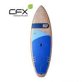 《P3倍》 DC SURF WIDE CFX NSP COCO FLAX BLUE 2022モデル エヌエスピー サップ ウェイブ ショート＆ワイド ワイドボード 波乗り ウェイブ エコプレンドリー EPS モールド 正規品