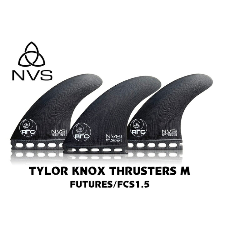 楽天市場】《P2倍》 NVS TYLOR KNOX THRUSTER M FIN Naked Viking Surf 
