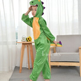 【在庫一掃】恐竜 コスプレ 子供 ハロウィン 衣装 子供 恐竜 グリーン 動物服 クリスマス衣装 恐竜 グッズ 怪獣服 キッズ コスプレ衣装 仮装 女の子 男の子 コスチューム 演出 着ぐるみ 長袖 ベビー パーティー 学園祭 文化祭