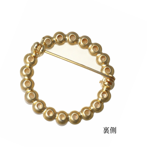 楽天市場】サークルベビー貝パールブローチ 日本製 真珠 冠婚