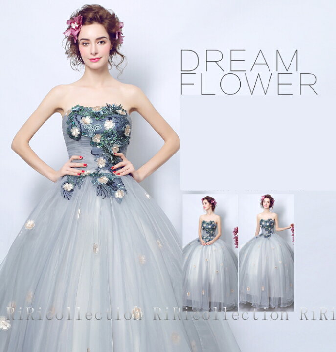 楽天市場 ウェディングドレス カラードレス フラワー Flower 編上げ ドレス 春夏 秋冬 結婚式 披露宴 欧米人気 刺繍 プリンセスライン ミニ ドレス 二次会 パーティードレス ビスチェウエディングドレス マタニティウエディングドレス 演奏会 お嫁さん 花嫁 Dores 069