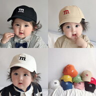 子供キャップ キャップ あかちゃん ベイビー 帽子 日よけ カラフル お揃いコーデ 公園 男の子 女の子 男…