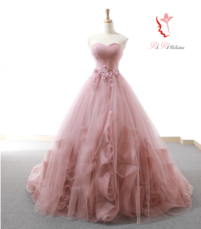 カラードレス ピンク ウエディングドレス | 通販・人気ランキング 