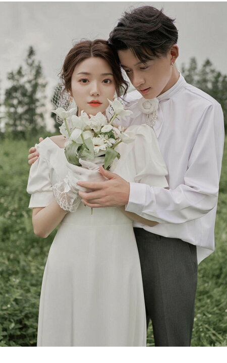 楽天市場 新作 スレンダードレス ビーチ ガーデンウエディング シンプル 持ち運び楽々ドレス 上品 海外挙式 ナチュラルウェディング 大人婚 ハワイ リゾート 海外二次会 パーティードレス 舞台 司会 お嫁さん 花嫁 Dress 602 ウエディングドレス カジュアル Riri