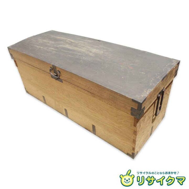 楽天市場】【中古】K▽長持 ながもち 古民具 箪笥 木箱 収納箱 □大型 