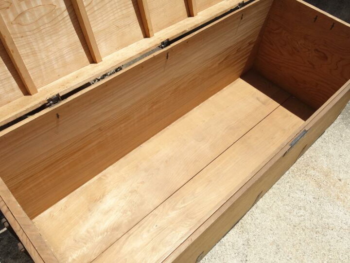 楽天市場】【中古】K▽長持 ながもち 古民具 箪笥 木箱 収納箱 □大型 