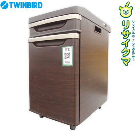 【中古】M▽ツインバード 冷蔵庫 ベッドサイド冷蔵庫 17L ペルチェ式 足元灯 コンセント付 HR-D282 ■大型商品・送料別途必要■ (27366)