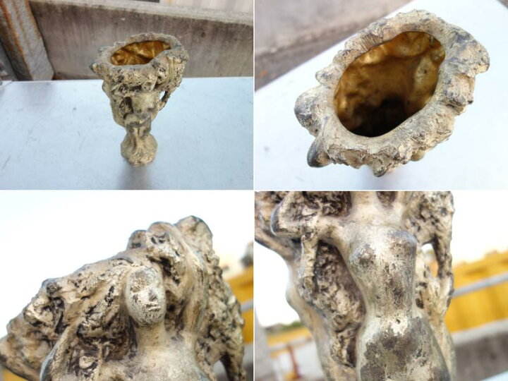 楽天市場】【中古】M▽ブロンズ像 彫刻 アート オブジェ 女性 裸婦 