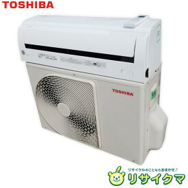 【中古】K▼東芝 ルームエアコン 2019年 2.8kw ～12畳 標準モデル コンパクトタイプ RAS-F281M ■大型商品・送料別途必要■ (33041)