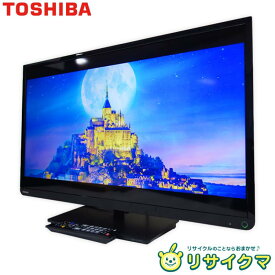 【中古】M▽東芝 液晶テレビ 2015年 32インチ LED REGZA レグザ 直下型LEDバックライト 外付けHDD対応 32S8 (27373)