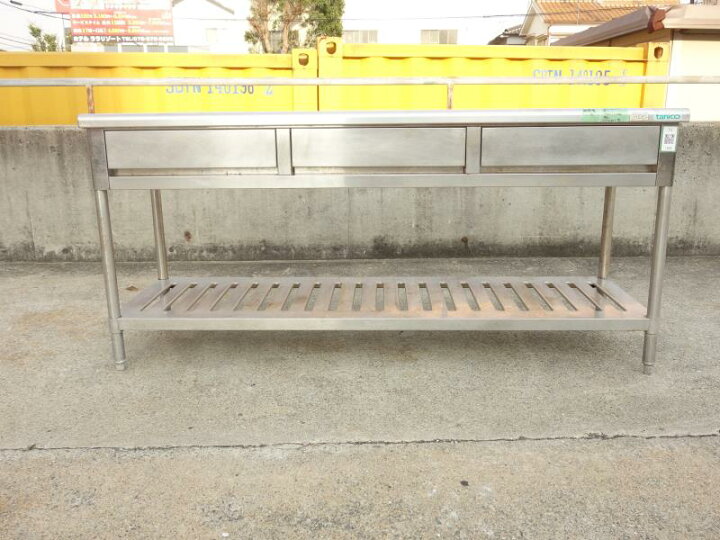 楽天市場】【中古】M▽タニコー 業務用 厨房 作業台 棚 ステンレス 