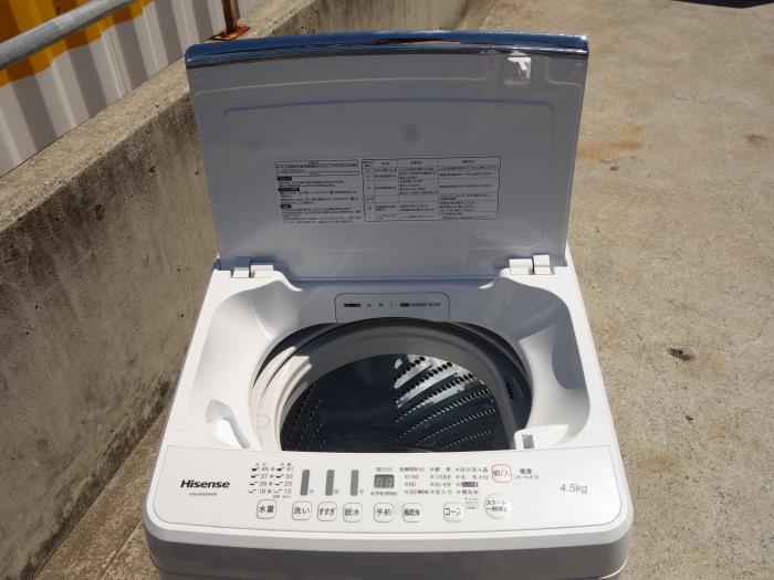 楽天市場】【中古】O▽ハイセンス 洗濯機 2016年 4.5kg 風乾燥 