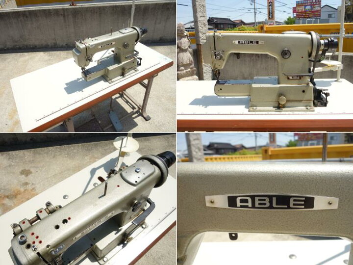 楽天市場】【中古】K▽ABLE エーブル 工業用 ミシン 腕ミシン 三相200V 