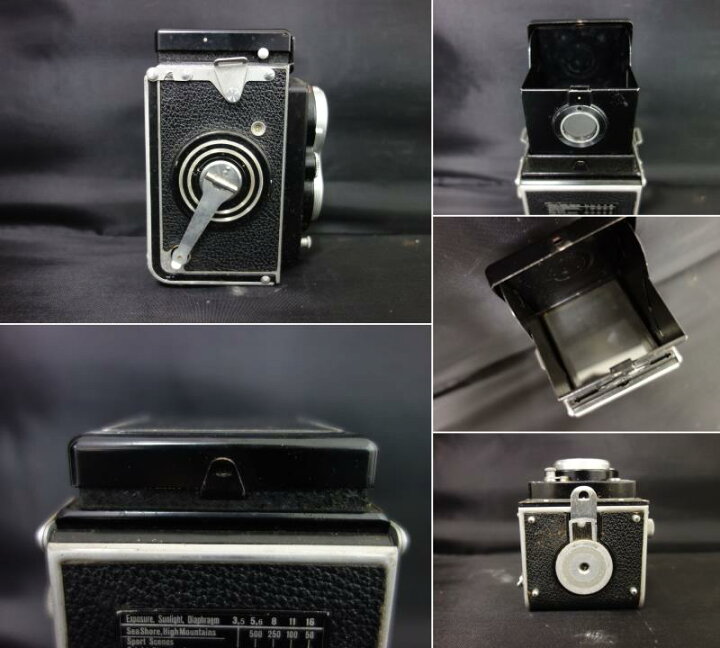 楽天市場】【中古】M▽ローライフレックス ROLLEIFLEX カメラ 二眼レフ 