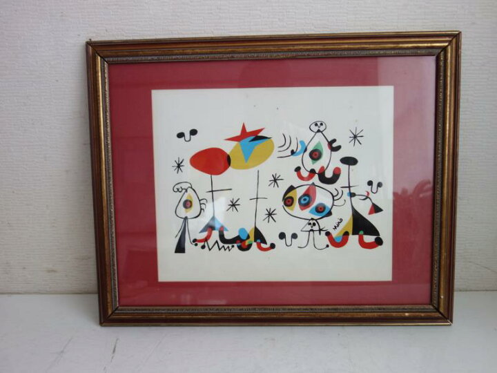 楽天市場】【中古】M▽ジョアン ミロ イブニング Joan Miro SNOB PARTY  