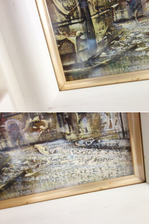楽天市場】【中古】M▽竹内敏彦 サン・ピエール寺院 油彩画 □送料無料 