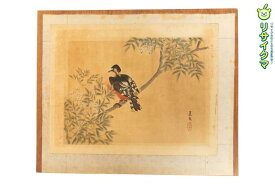 【中古】M▽松村景文 景文花鳥画譜 キツツキ 啄木鳥 1872年 木版画 浮世絵 錦絵 ■送料無料対象外・送料別途必要■ (K00385)