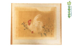【中古】M▽松村景文 景文花鳥画譜 ニワトリ 鶏 1872年 木版画 浮世絵 錦絵 ■送料無料対象外・送料別途必要■ (K00386)