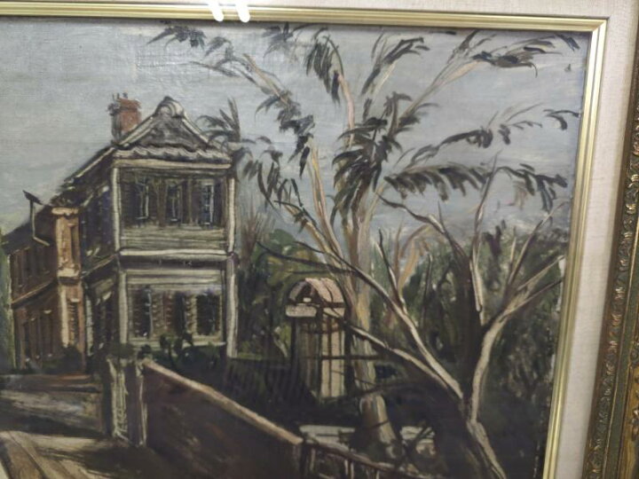 楽天市場】【中古】M▽坂本益夫 油彩 絵画 額縁 神戸 □送料無料対象外 
