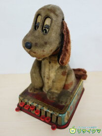 【中古】M▽ルイスマルクス LOUIS MARX ブリキ おもちゃ 犬 当時物 ■送料無料対象外・送料別途必要■ (38547)