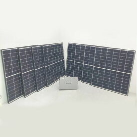 C6520YO 値下げ！【設置未使用品】パワーコンディショナ ソーラーパネル 8枚 シャープ NU-259AM JH-40HB2 ★直接引き取り限定！【中古】