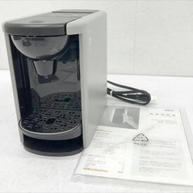 D6805YO ◆0628ドリップポッド カプセル式 コーヒーマシン UCC EC DP03クールグレー 24年製 家電【中古】