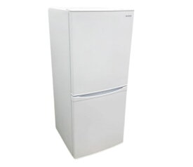 C6496YO 【未使用品】2ドア冷凍冷蔵庫 142L 右開き アイリスオーヤマ IRSD-14A-W 24年製 幅50cm 小型 静音設計家電 キッチン
