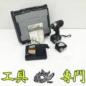 Q4452 送料無料！セール！オーバーホール済み【中古品】14.4V インパクトドライバ 日立工機 WH14DBAL2 充電工具 電動【中古】