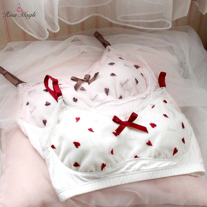 楽天市場 リサマリ おやすみ用ブラ パルフェ Risa Magli Risamagli ノンワイヤー ナイトブラ ノンワイヤーブラジャー ノンワイヤーブラ かわいい フェミニン プチプラ レディース インナー 2101 217 Risa Magli