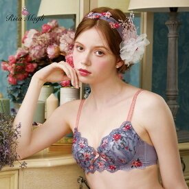 【20％OFF】リサマリ ブラジャー B・C・Dカップ フィオナ Risa Magli Risamagli ブラ サイドシェイプ レース プチプラ インナー 2402 904※返品交換不可