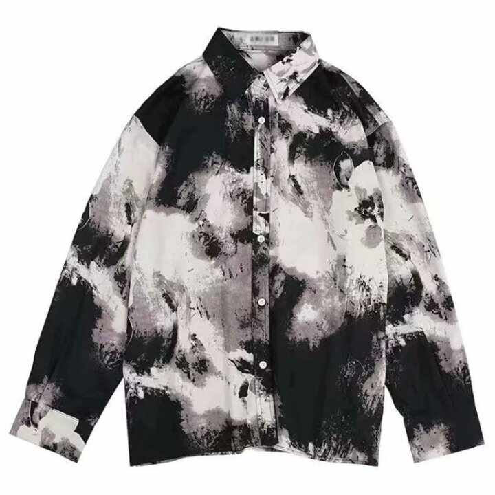 楽天市場】柄シャツ メンズ レディース 長袖 シャツ おしゃれ オーバー  