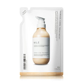 【11/19 23:59まで】【まとめ買いで最大1000円OFFクーポン!】NILE ダメージケア シャンプー トリートメント 詰め替え 詰替 各350ml ハチミツ 保湿 サラサラ シャンプー コンディショナー セット 単品