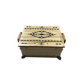 アウトドアシン シェルフコンテナ 25用 天板 オリジナル スノーピーク snow peak オルテガ柄付き ハンドメイド キャンプ アウトドア