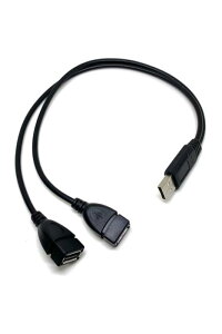 [wumio] USB 2����P�[�u�� ����40cm USB2.0 �[�d �f�[�^�]�� ���� android LED �o�C�N �v�����^�[ �e���r ��� USB�P�[�u�� �V���v��