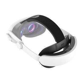 KIWI design K4 Boost Quest 3S/3に対応 バッテリーヘッドストラップ コンフォート Meta Quest 3/3sに適用 ストラップ 高速充電 超軽量 前後バランス良く 快適な着用感 メタクエスト3S/3に対応 めたくえす