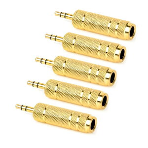 �ϊ��A�_�v�^�[ �~�j�v���O�i3.5mm�j���X�e���I�W���v���O�i6.35mm�j�ϊ��A�_�v�^�[