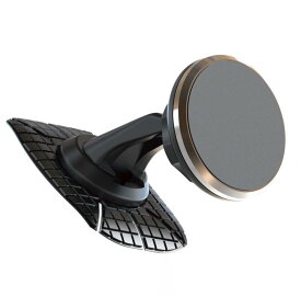 カシムラ ダッシュボードの曲面にも貼り付けできるマグネットホルダー 曲面貼り付け NAT-101