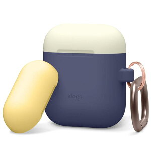 AirPods P[X Jri O t VR Jo[ oCJ[ c[g fUC ϏՌ h~ h~ ی ANZT[ elago DUO HANG CASE [ Apple Air Pods mmef2j/a GA[|bY ]