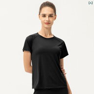 レディース ゆったり 半袖 Tシャツ 接触冷感 通気性 吸湿速乾 ランニング トレーニング フィットネス ト…